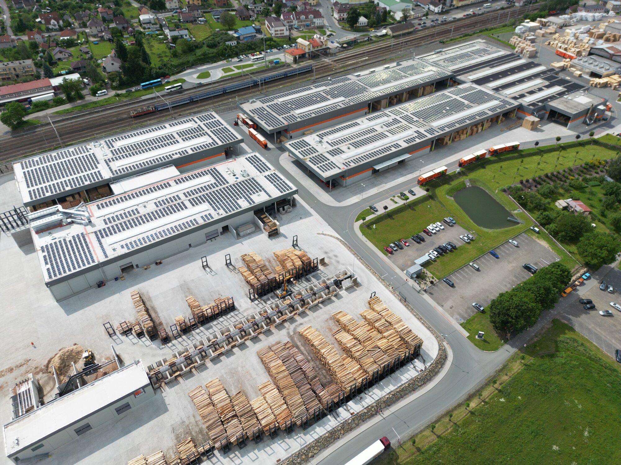 Průmyslový areál Klas Timber